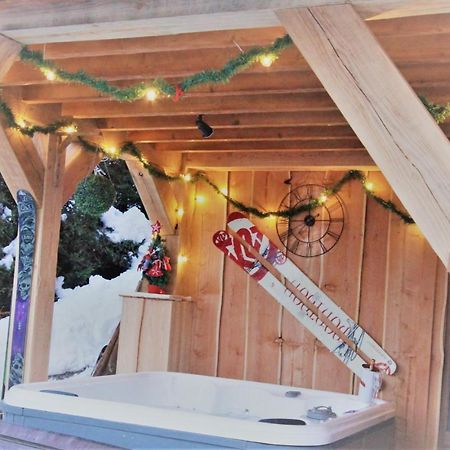 Chalet Miravidi, Montchavin-La Plagne, Jacuzzi & Sauna ภายนอก รูปภาพ