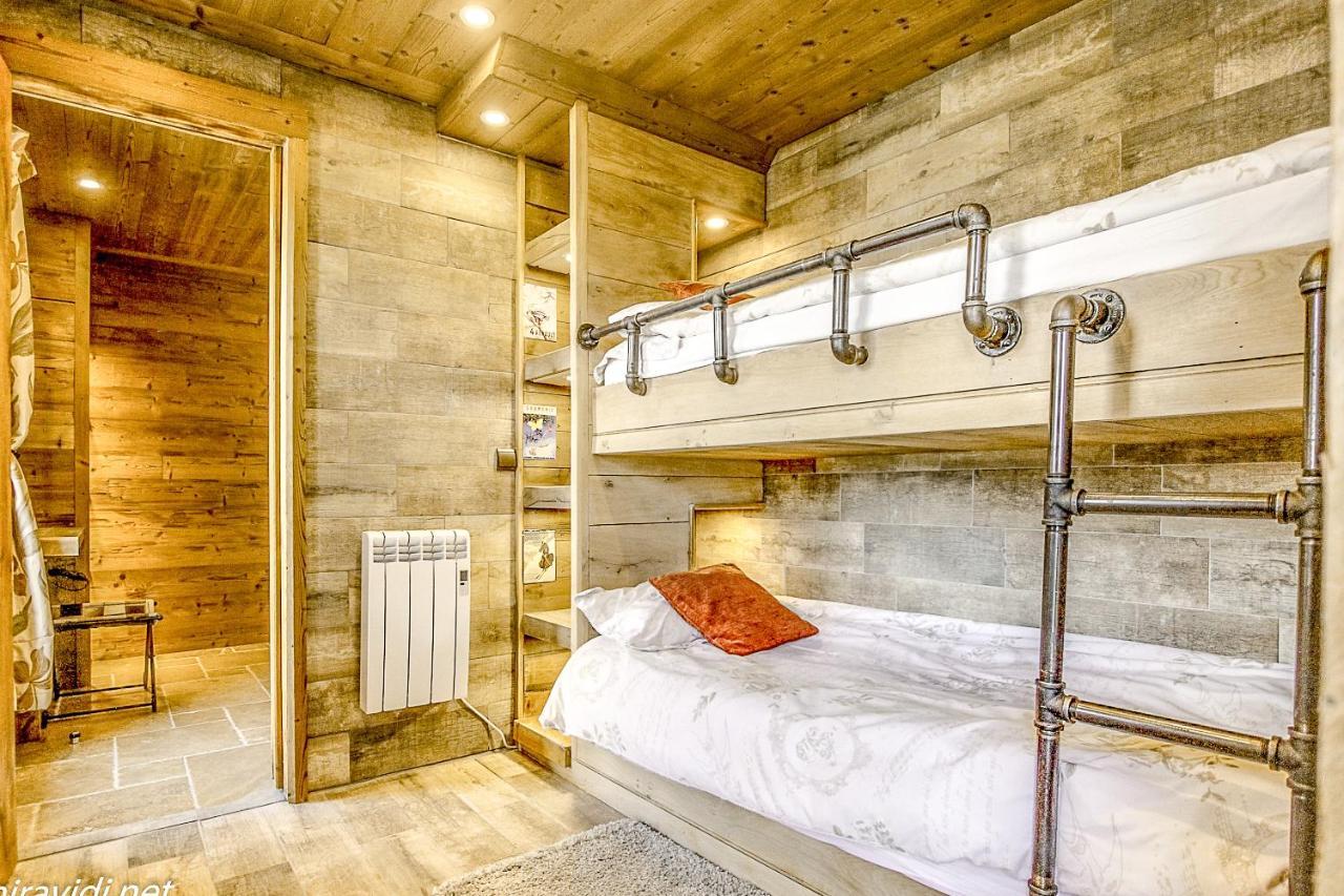 Chalet Miravidi, Montchavin-La Plagne, Jacuzzi & Sauna ภายนอก รูปภาพ