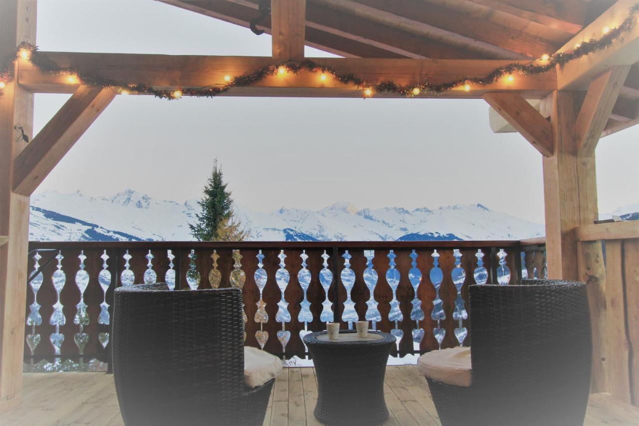 Chalet Miravidi, Montchavin-La Plagne, Jacuzzi & Sauna ภายนอก รูปภาพ