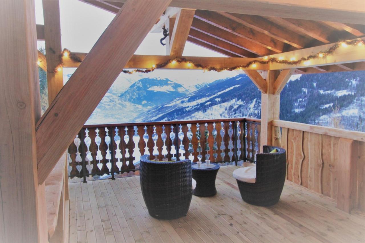 Chalet Miravidi, Montchavin-La Plagne, Jacuzzi & Sauna ภายนอก รูปภาพ