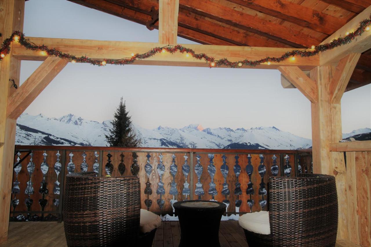 Chalet Miravidi, Montchavin-La Plagne, Jacuzzi & Sauna ภายนอก รูปภาพ