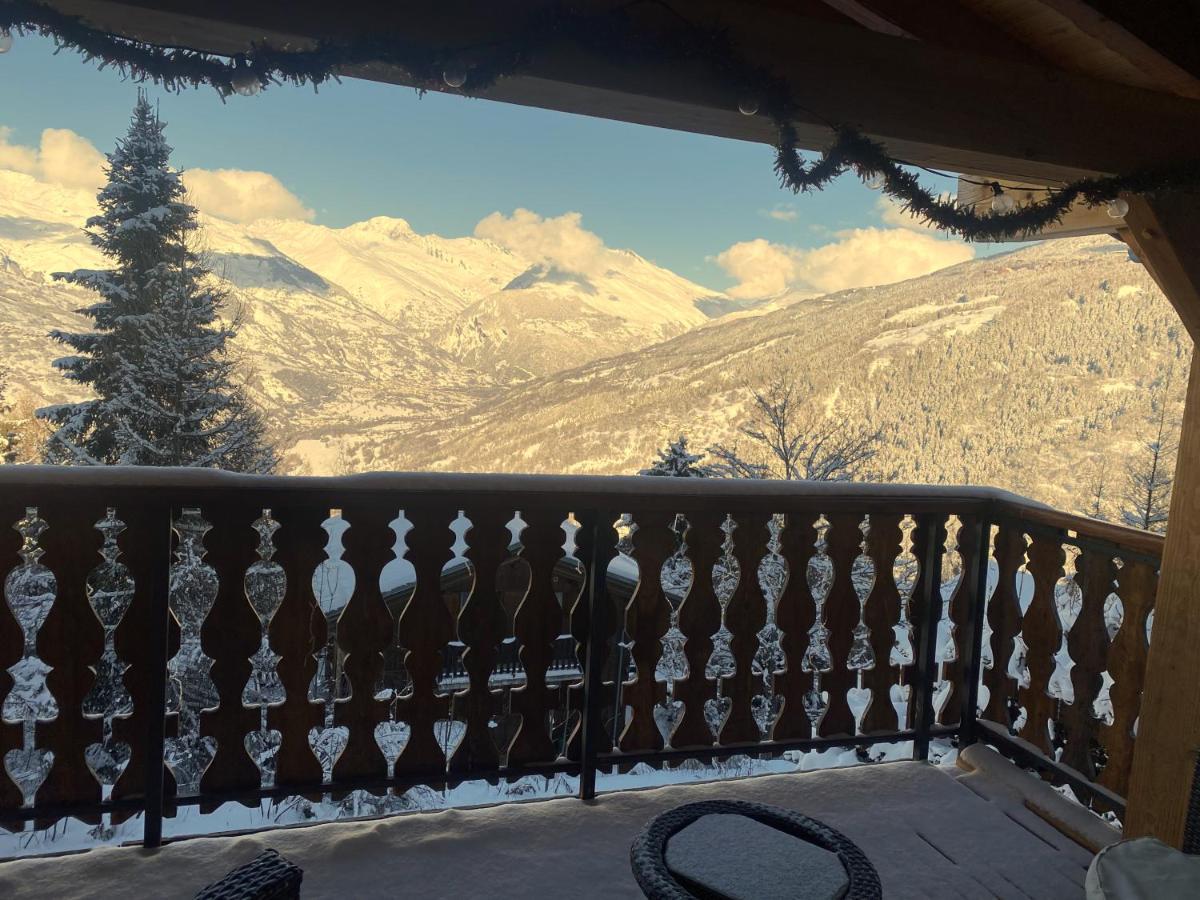 Chalet Miravidi, Montchavin-La Plagne, Jacuzzi & Sauna ภายนอก รูปภาพ