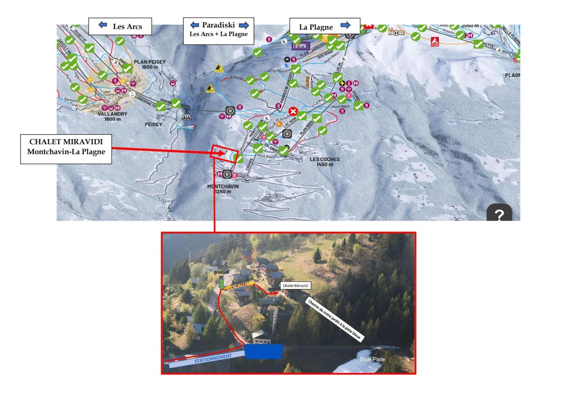 Chalet Miravidi, Montchavin-La Plagne, Jacuzzi & Sauna ภายนอก รูปภาพ