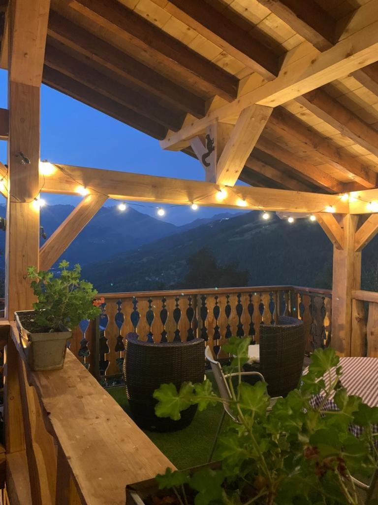 Chalet Miravidi, Montchavin-La Plagne, Jacuzzi & Sauna ภายนอก รูปภาพ