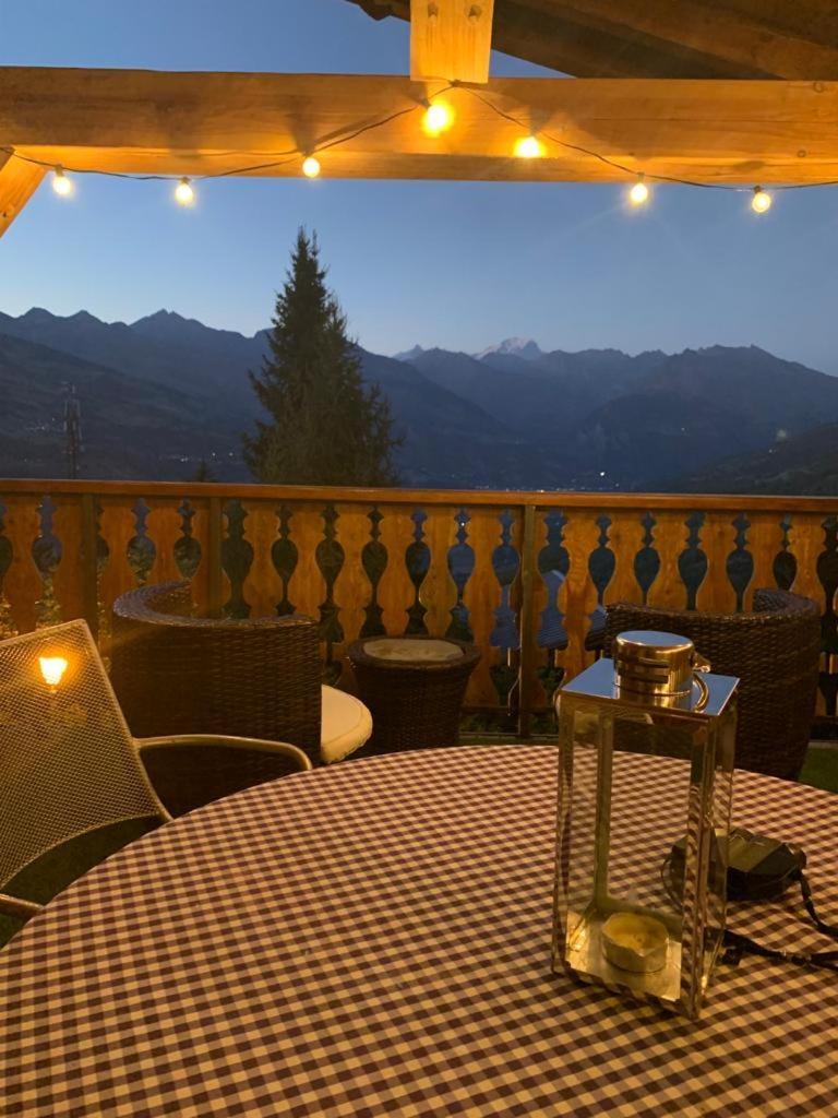 Chalet Miravidi, Montchavin-La Plagne, Jacuzzi & Sauna ภายนอก รูปภาพ