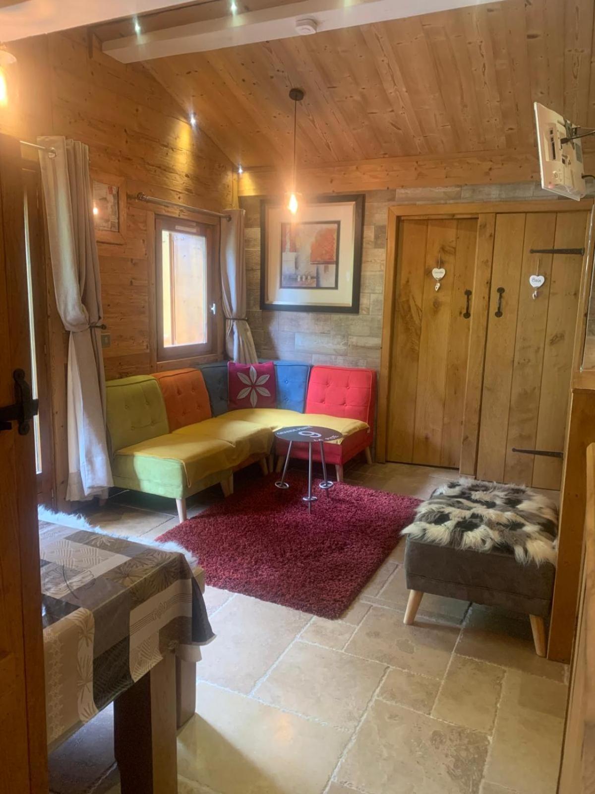 Chalet Miravidi, Montchavin-La Plagne, Jacuzzi & Sauna ห้อง รูปภาพ