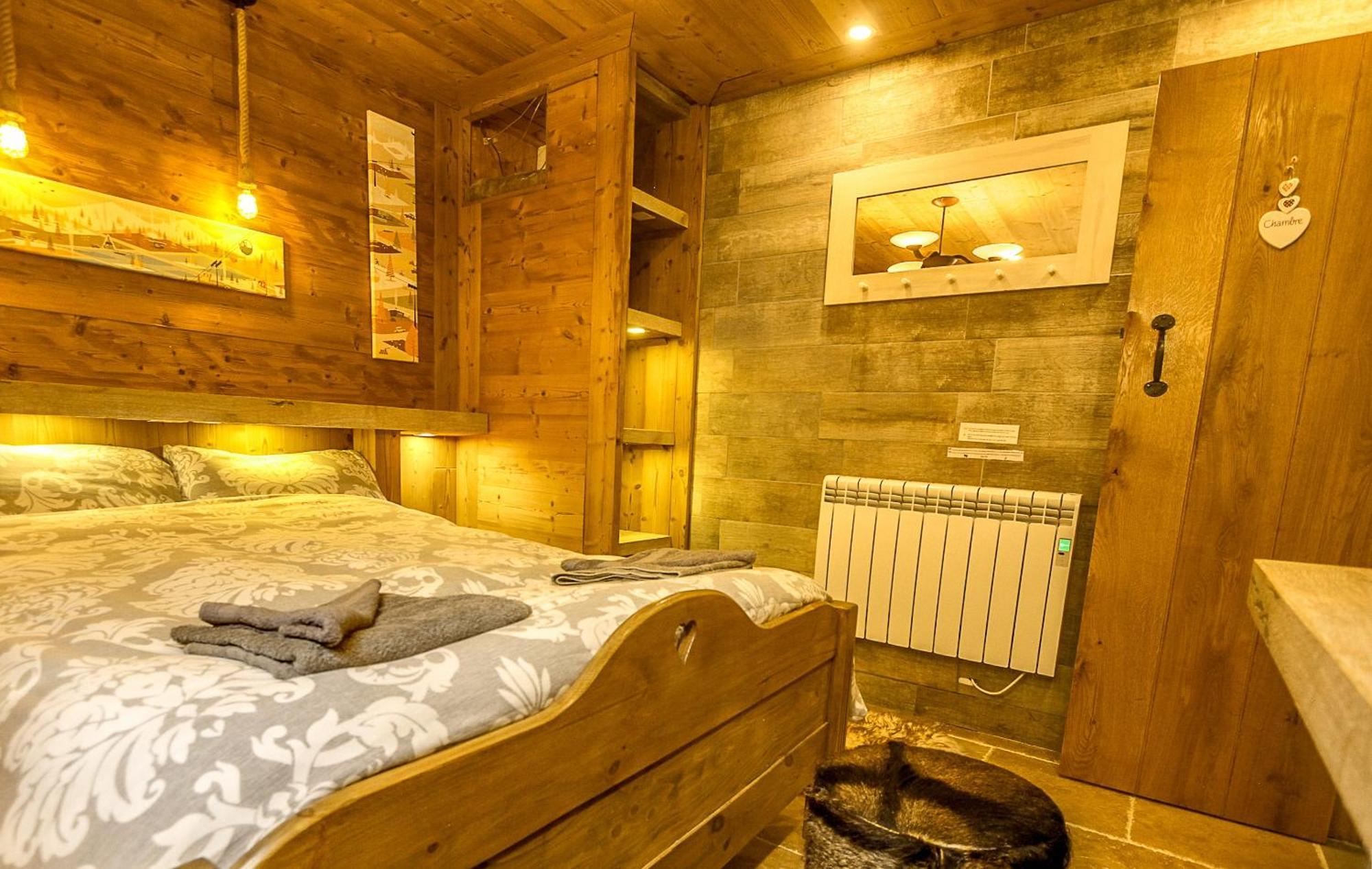 Chalet Miravidi, Montchavin-La Plagne, Jacuzzi & Sauna ห้อง รูปภาพ